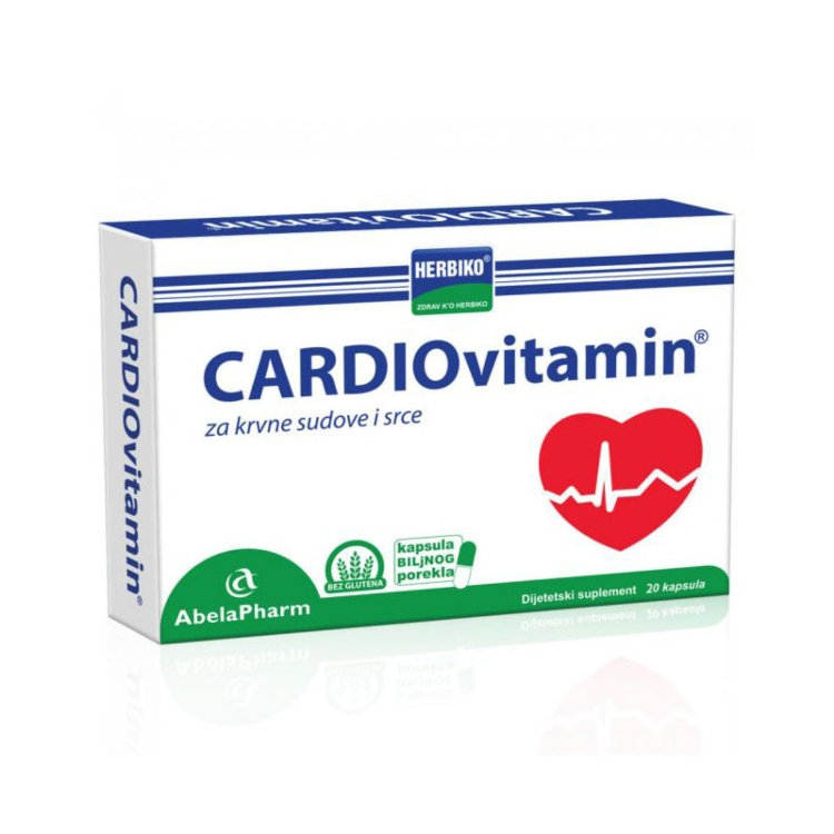 CARDIOvitamin 20 kapsula